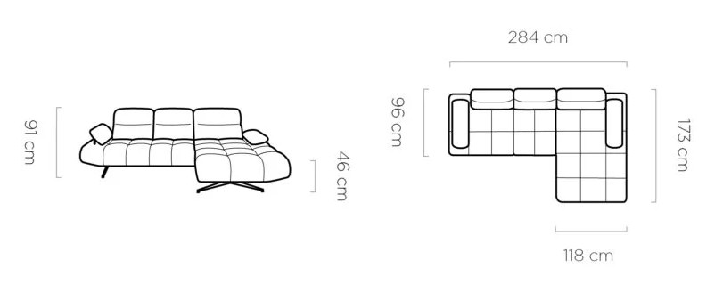 Relaxačná funkcia opierky nôh za príplatok (cena na 1-sedák / 299,-€)